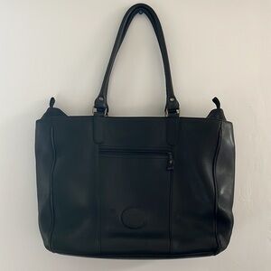 Large Eddie Bauer leather bag